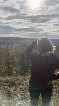 Blick über die Landschaft